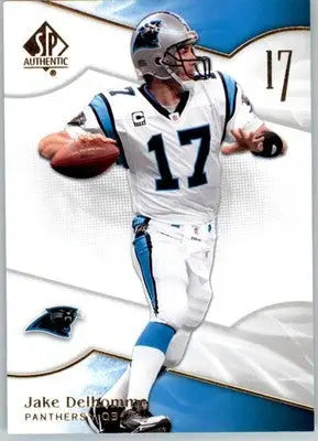 Jake Delhomme - 2009 SP Authentic - #80 - Football - Football Card Single