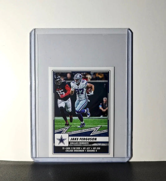 Jake Ferguson 2025 Panini NFL #302 Sticker Dallas Cowboys