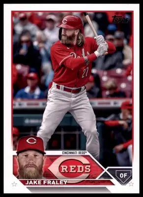 Jake Fraley 2023 Topps #657 Cincinnati Reds