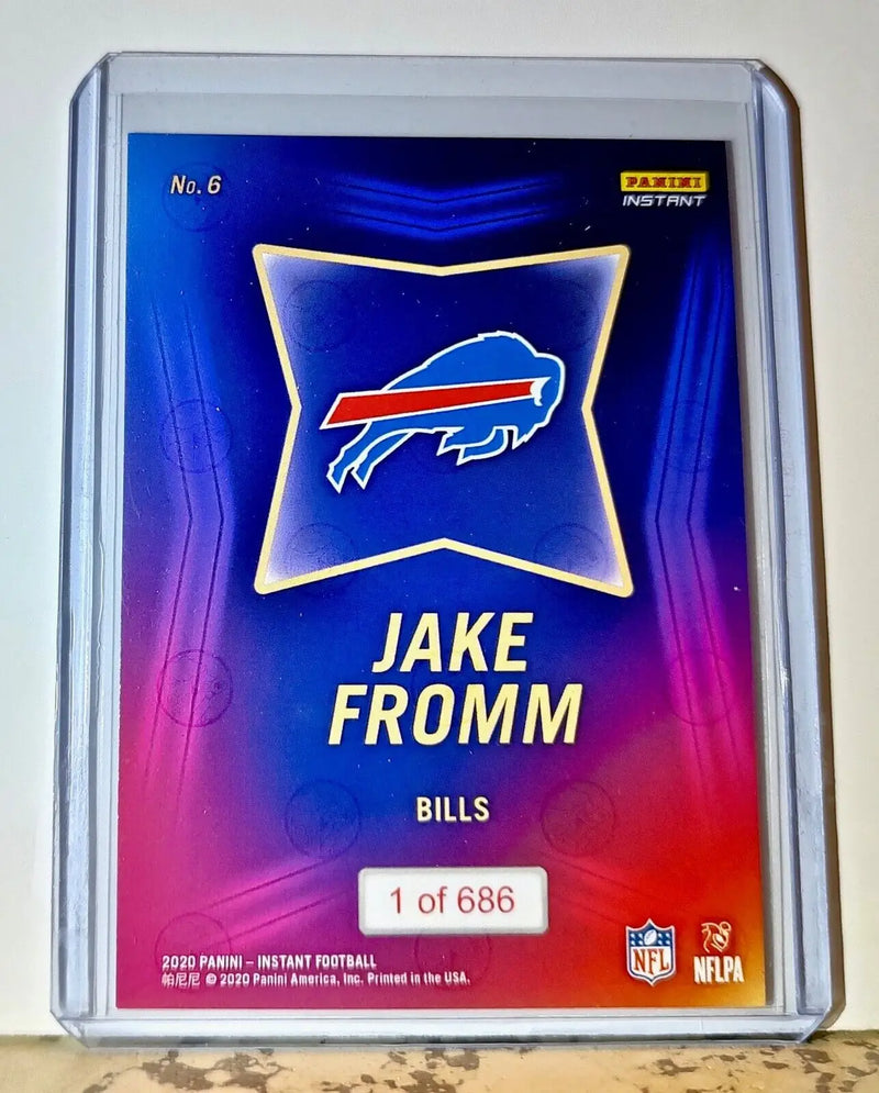 Jake Fromm 2020 NFL Draft Night NFL #6 Football Card Bills 1 of 686