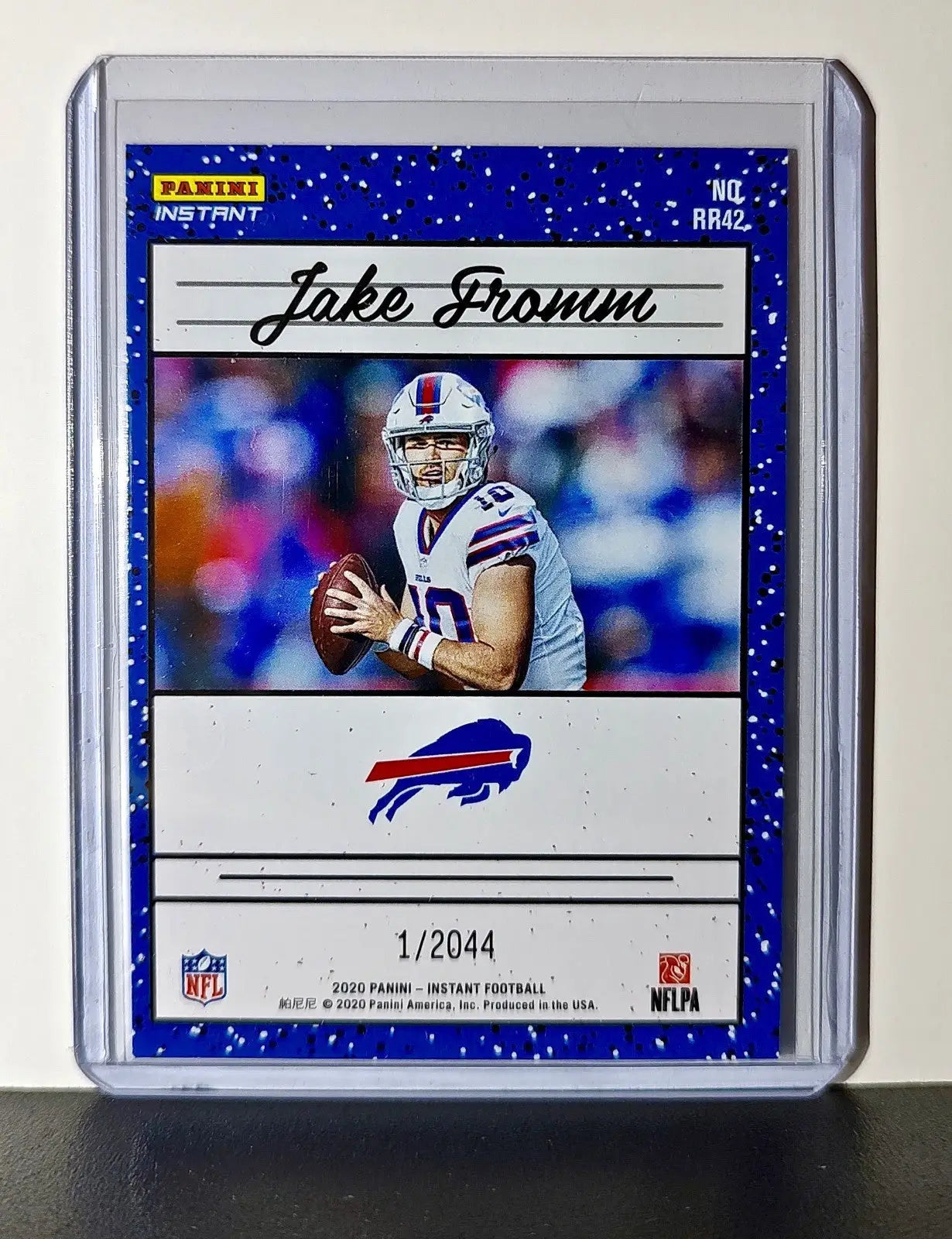 Jake Fromm Rookie 2020 Panini NFL #42 Rated Rookie Card Buffalo Bills - Football Card Single
