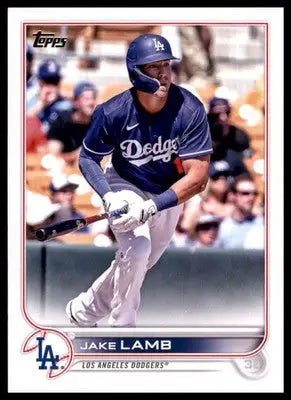 Jake Lamb 2022 Topps Update #US57 Los Angeles Dodgers - Baseball Card Single