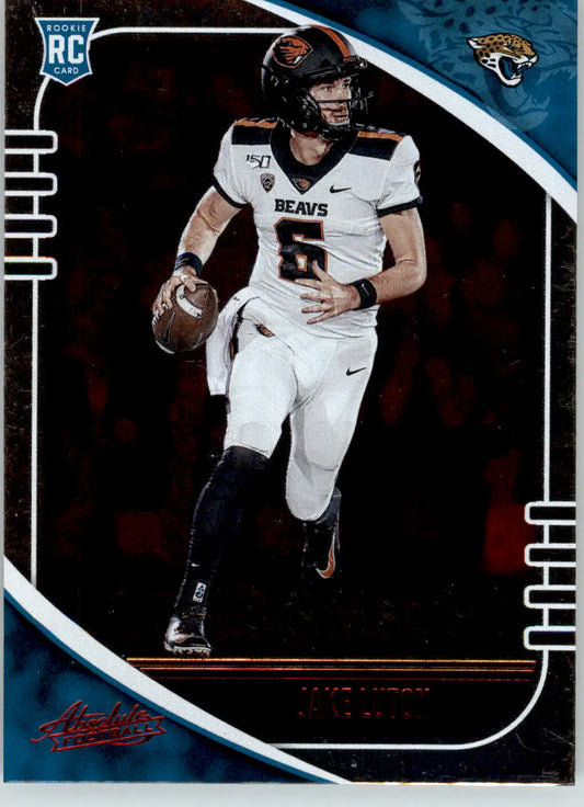 Jake Luton - 2020 Panini Absolute - #144 - Red RC Football - Football Card Single
