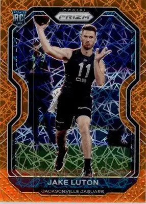 Jake Luton - 2020 Panini Prizm - #354 - Prizm Lazer RC Football - Football Card Single