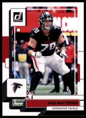 Jake Matthews 2022 Donruss #226 Atlanta Falcons - Football Card Single