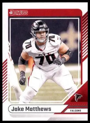 Jake Matthews 2024 Donruss #218 Atlanta Falcons - Football Card Single
