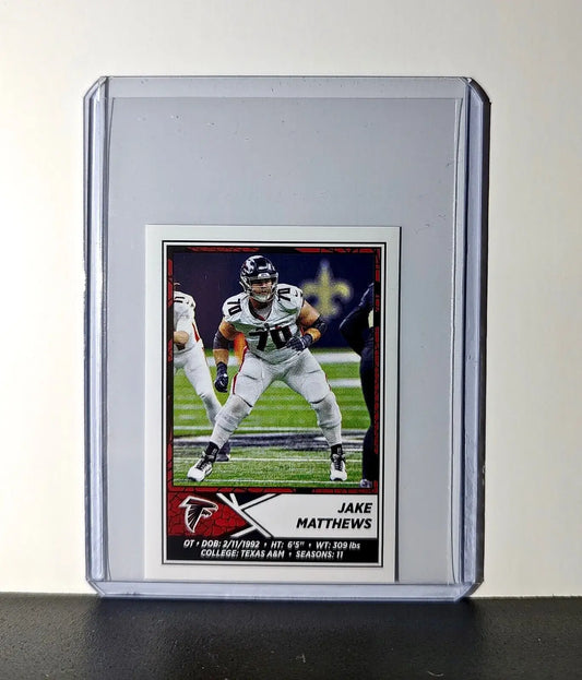 Jake Matthews 2024 Panini NFL Sticker #432 Atlanta Falcons - Football Card Single