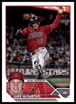 Jake McCarthy 2023 Topps #422 Arizona Diamondbacks - Baseball Card Single