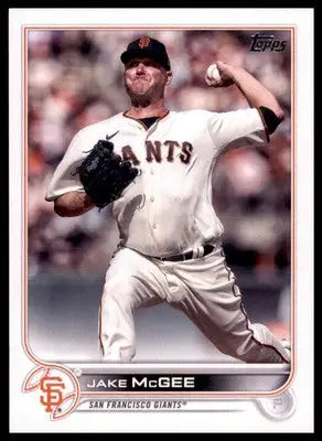 Jake McGee 2022 Topps Update #US63 San Francisco Giants - Baseball Card Single