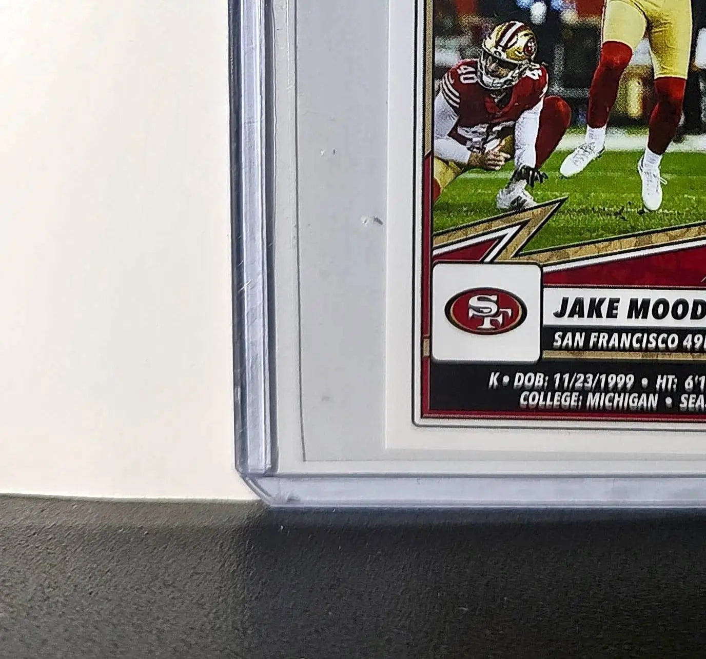 Jake Moody 2025 Panini NFL #532 Sticker San Francisco 49ers - Football Card Single