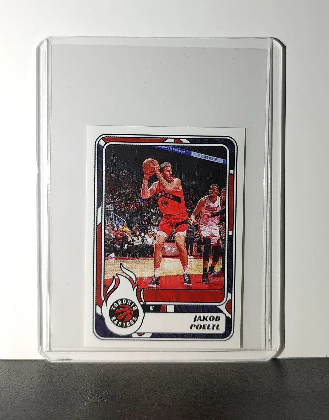 Jakob Poeltl 2024-25 Panini NBA #271 Sticker Card Toronto Raptors