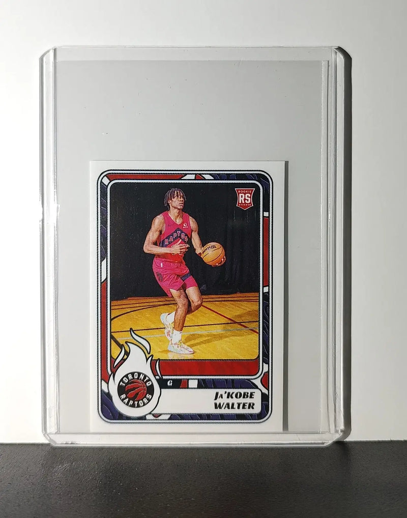 Ja’Kobe Walter Rookie 2024-25 Panini NBA #274 Sticker Card Toronto Raptors