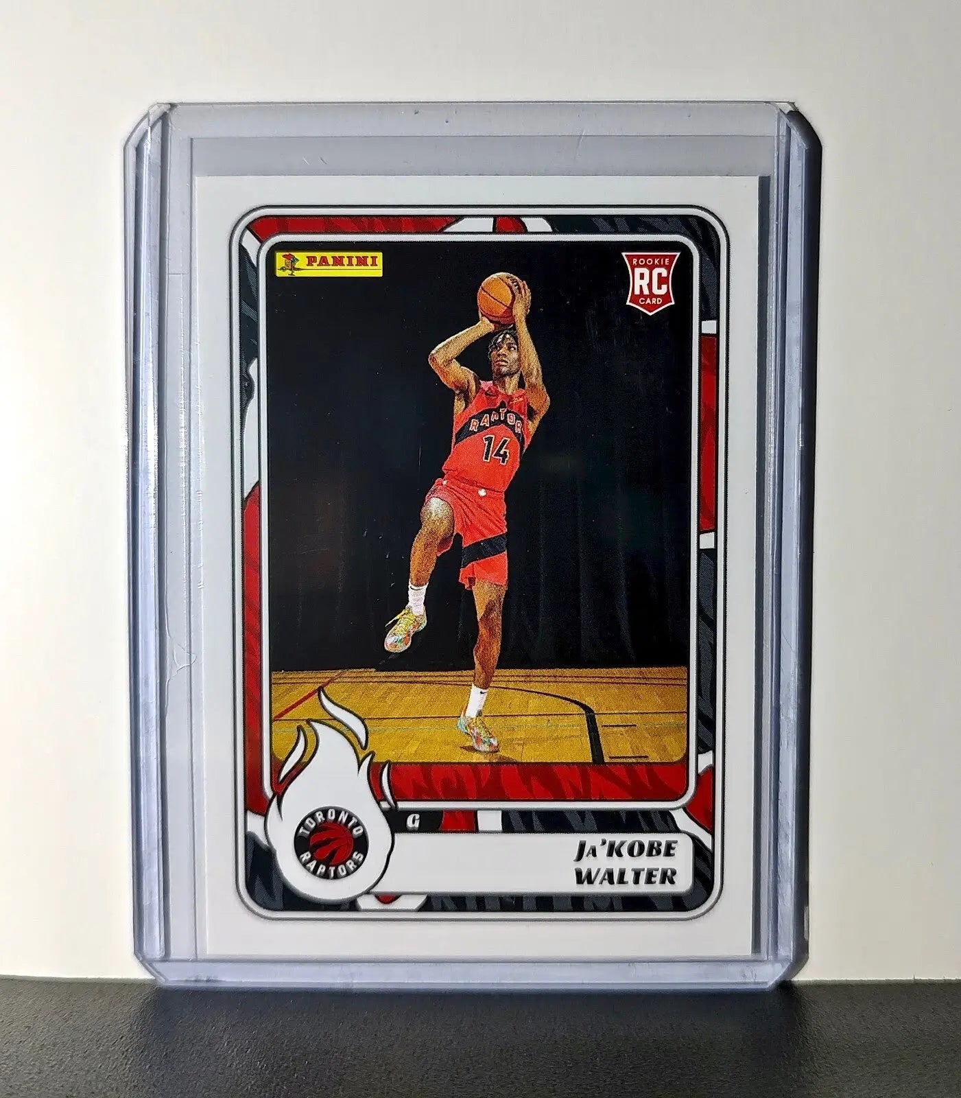 Ja’Kobe Walter Rookie 2024-25 Panini NBA #83 Sticker Card Toronto Raptors - Basketball Card Single