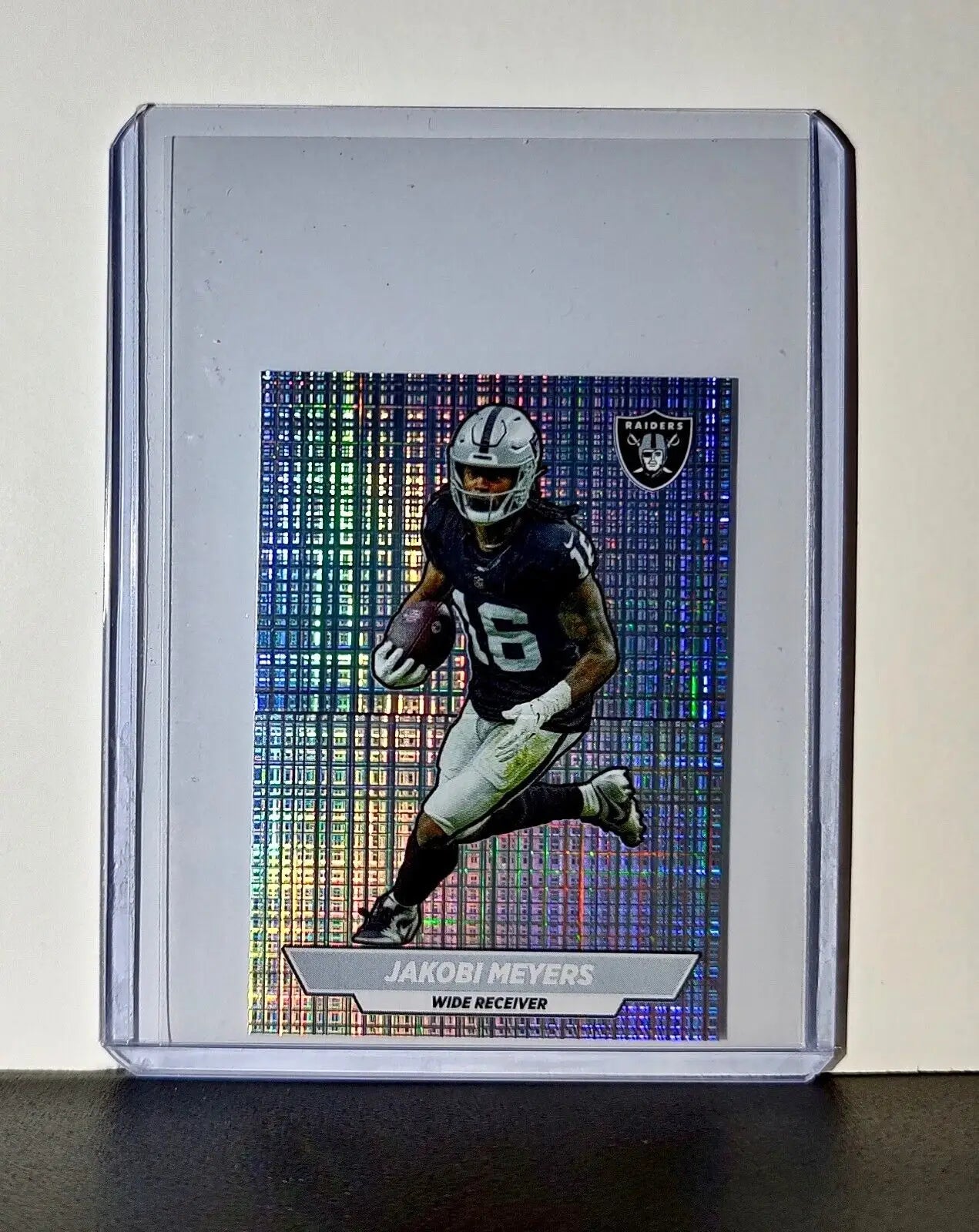 Jakobi Meyers 2024 Panini NFL Sticker #280 Foil Las Vegas Raiders