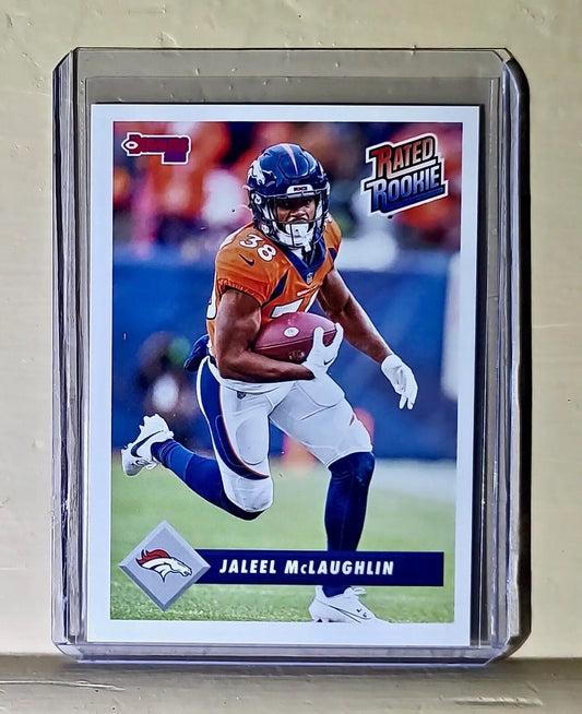 Jaleel McLaughlin 2023 Panini NFL Rated Rookie Retro #16 Card Broncos 1/629 - Football Card Single