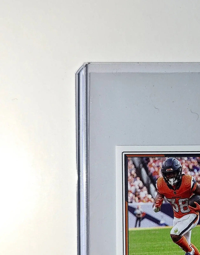 Jaleel McLaughlin 2025 Panini NFL #233 Sticker Denver Broncos