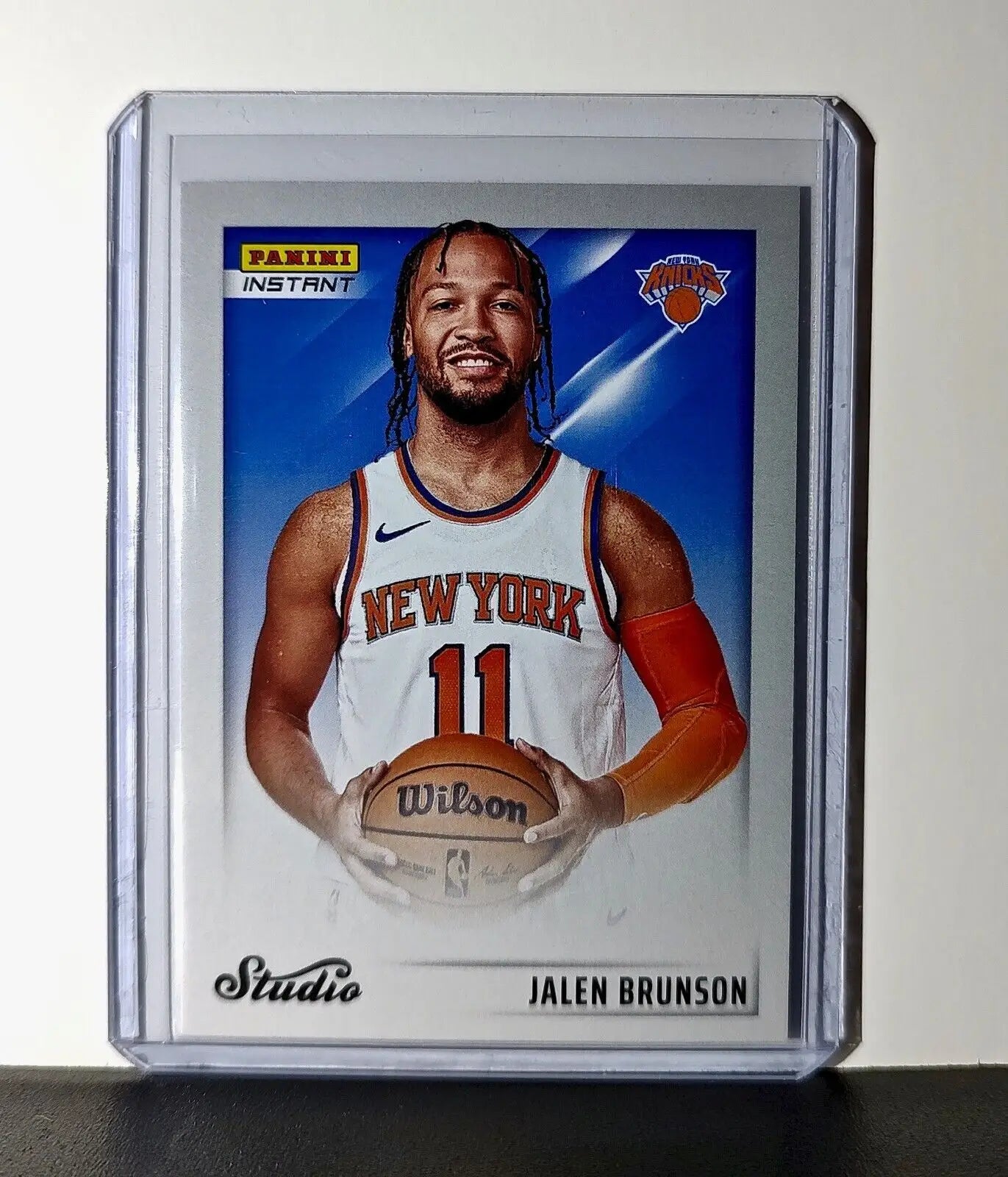 Jalen Brunson 2024-25 Panini NBA Studio #14 Card New York Knicks 1/275 - Basketball Card Single