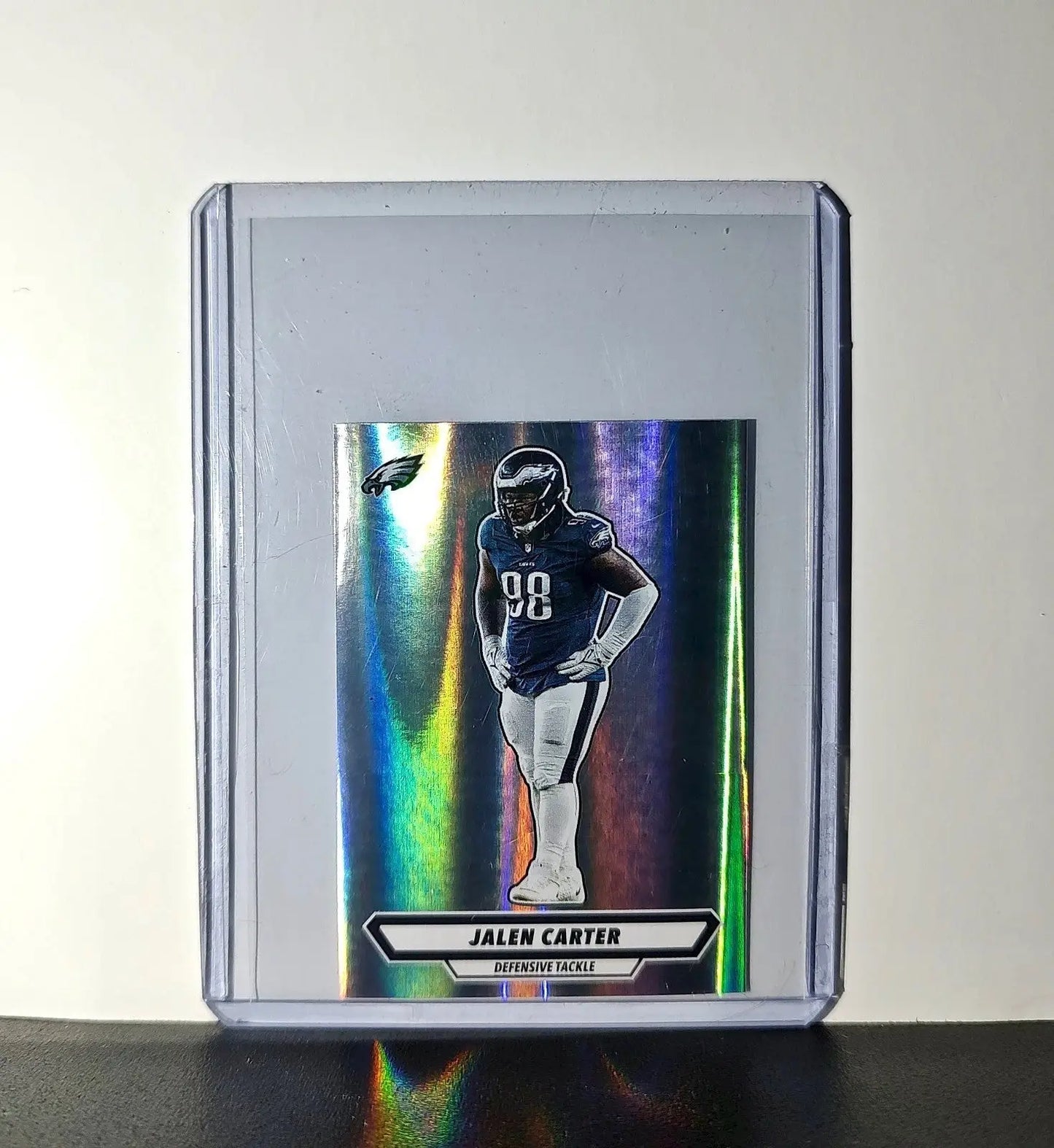 Jalen Carter 2025 Panini NFL #331 Foil Sticker Eagles