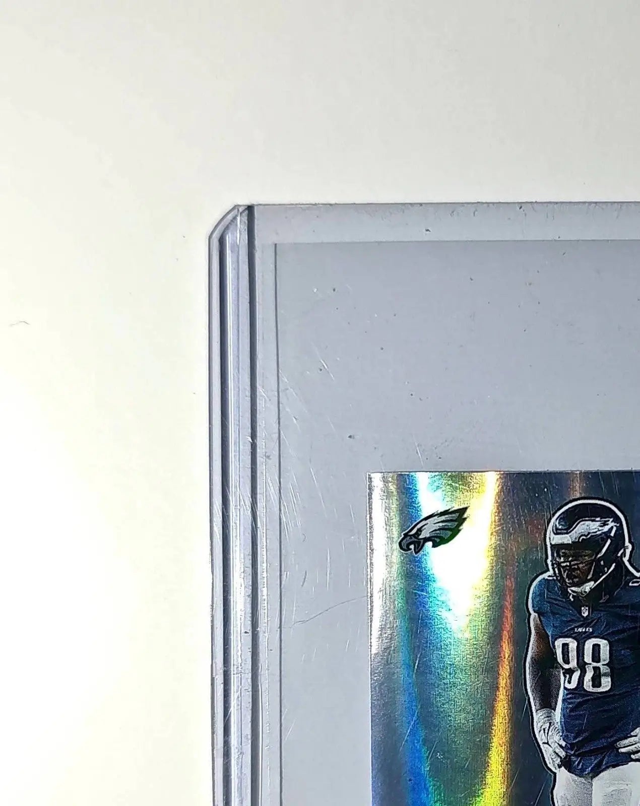 Jalen Carter 2025 Panini NFL #331 Foil Sticker Eagles