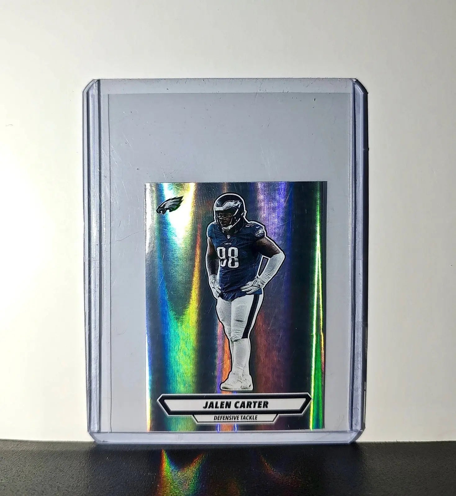 Jalen Carter 2025 Panini NFL #331 Foil Sticker Eagles - Football Card Single