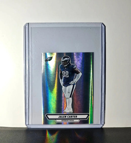 Jalen Carter 2025 Panini NFL #331 Foil Sticker Eagles - Football Card Single