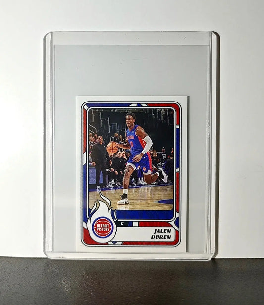 Jalen Duren 2024-25 Panini NBA #180 Sticker Card Detroit Pistons - Basketball Card Single