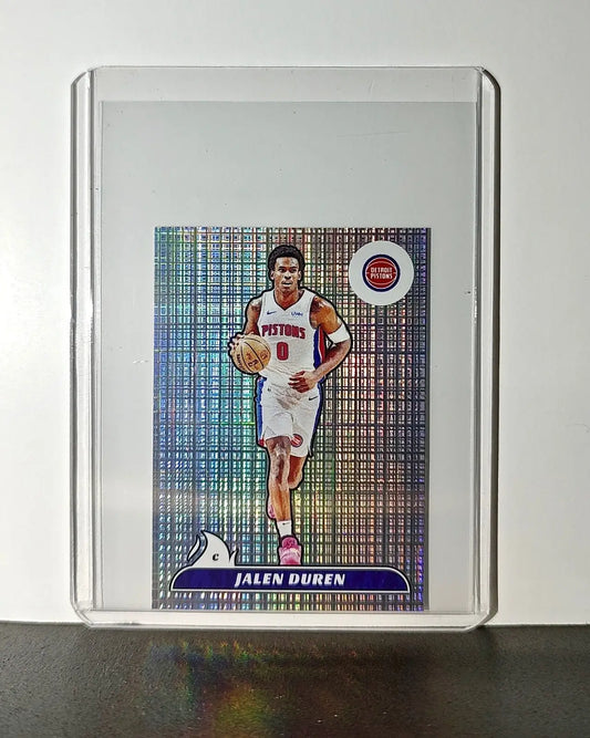 Jalen Duren 2024-25 Panini NBA #189 Sticker Card Detroit Pistons - Basketball Card Single