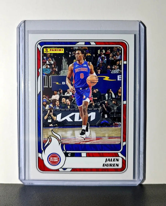 Jalen Duren 2024-25 Panini NBA #50 Sticker Card Detroit Pistons - Basketball Card Single