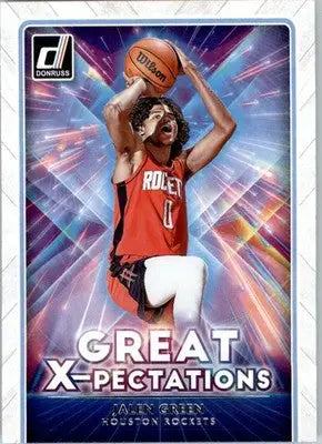 Jalen Green - 2021-22 Donruss - #11 - Great X-pectations Basketball - Basketball Card Single