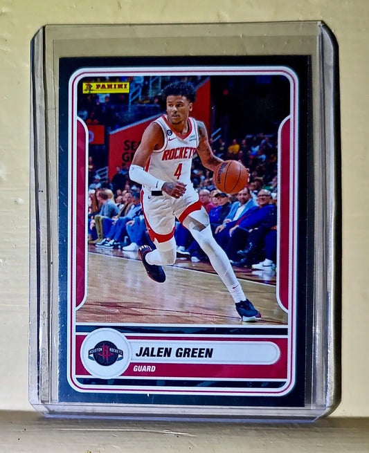 Jalen Green 2023-24 Panini NBA #26 Silver Foil Card Houston Rockets - Basketball Card Single