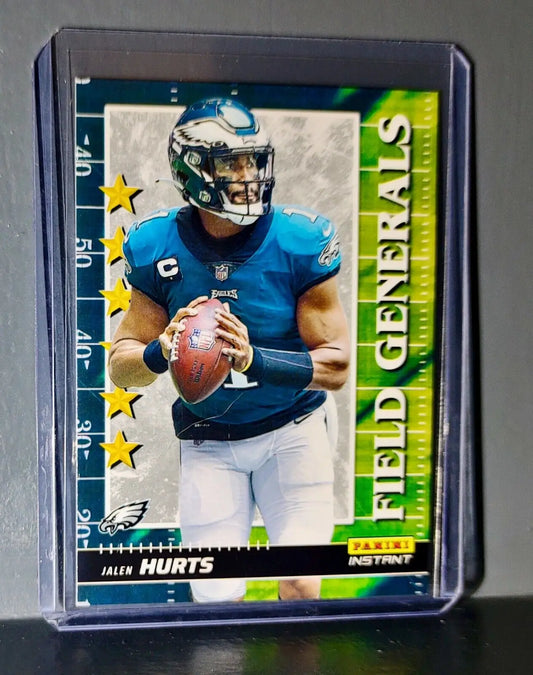 Jalen Hurts 2021 Panini NFL Field Generals #26 Rookie Card 1 of 2088 Eagles - Football Card Single