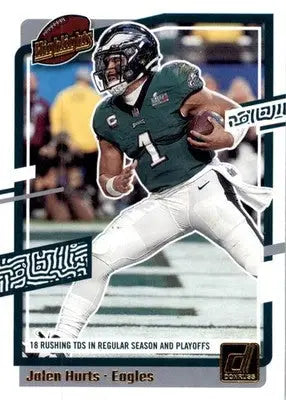 Jalen Hurts - 2023 Donruss - #H-JH - Highlights Football - Football Card Single