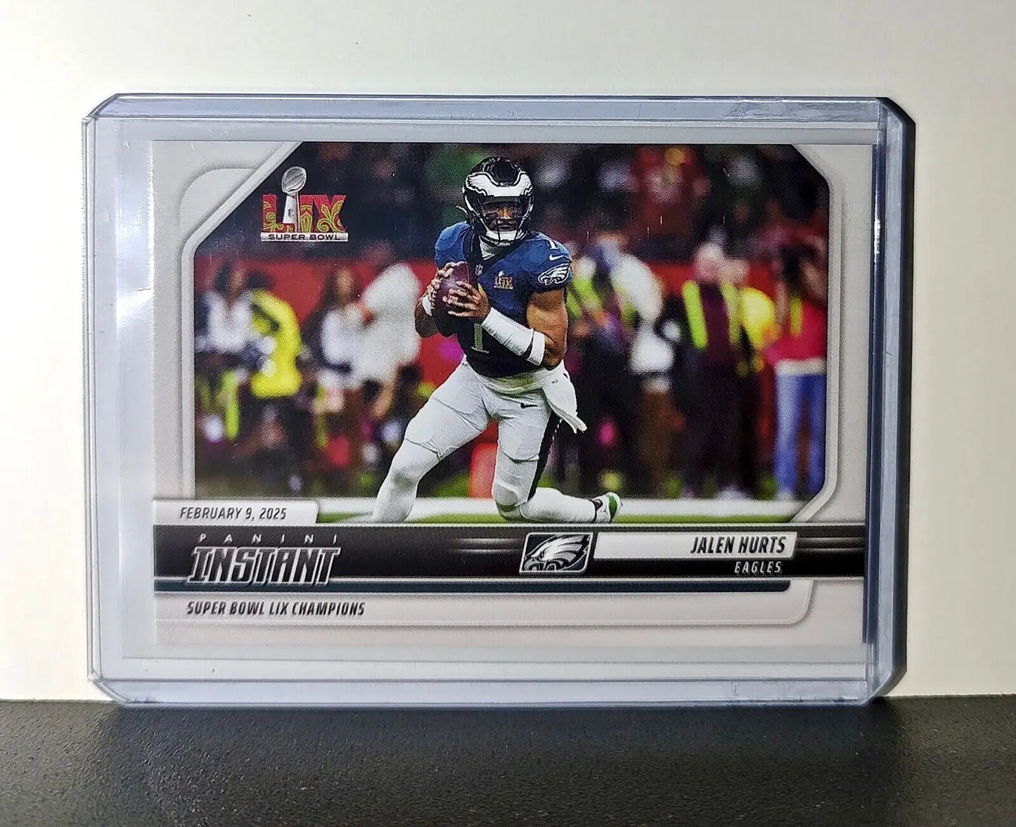 Jalen Hurts 2024 Panini Super Bowl LIX Champions NFL #3 Football Card Eagles - Football Card Single