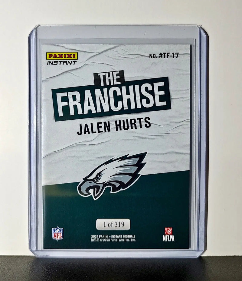 Jalen Hurts 2024 Panini The Franchise NFL #17 Football Card Eagles 1 of 319 - Football Card Single