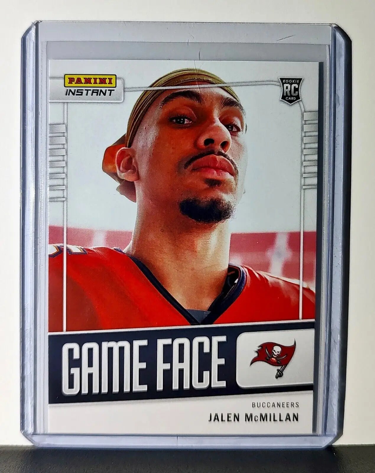 Jalen McMillan 2024 Panini Game Face #9 NFL Rookie Card Buccaneers 1/331 - Football Card Single