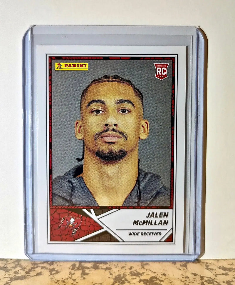 Jalen McMillan 2024 Panini NFL #98 Rookie Sticker Card Tampa Bay Buccaneers
