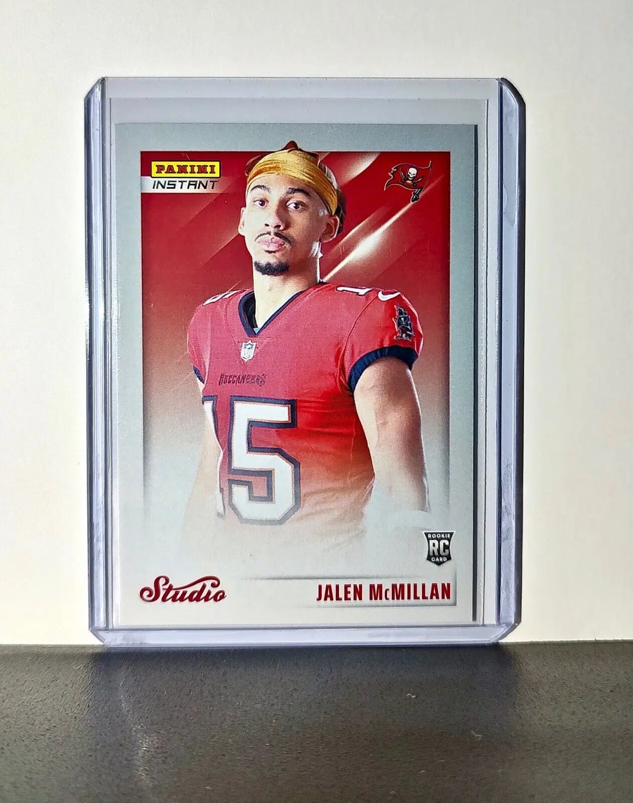 Jalen McMillan 2024 Panini NFL Studio Rookies #9 Card Buccaneers 1/1672 - Football Card Single