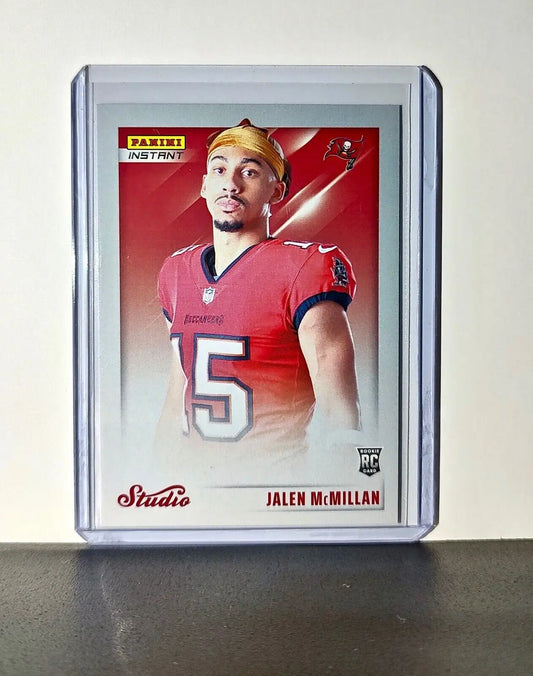 Jalen McMillan 2024 Panini NFL Studio Rookies #9 Card Buccaneers 1/1672 - Football Card Single