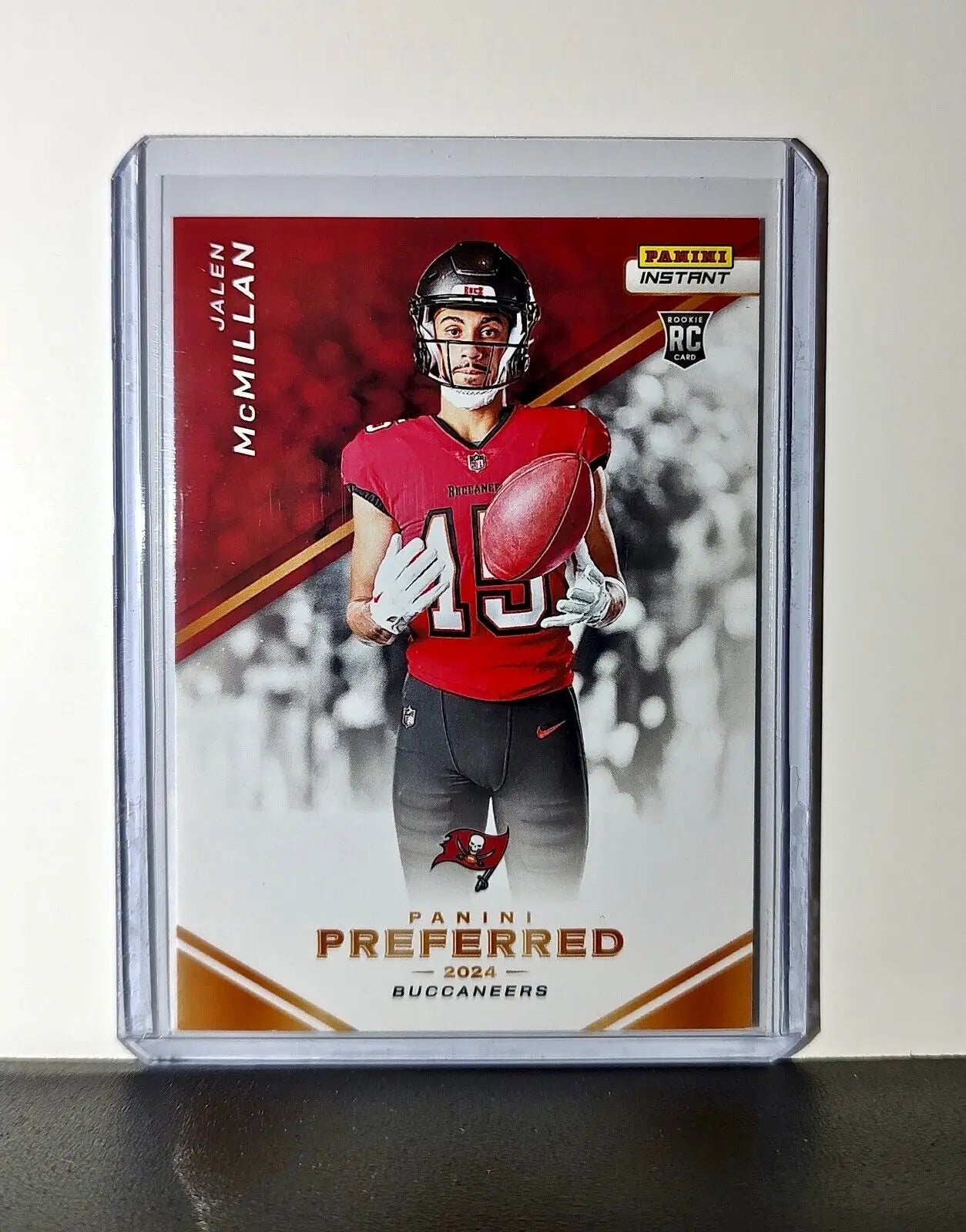 Jalen McMillan 2024 Panini Preferred NFL #9 Rookie Card Buccaneers 1/335 - Football Card Single