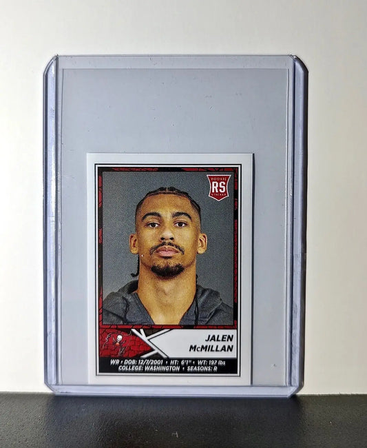 Jalen McMillan Rookie 2024 Panini NFL Sticker #487 Tampa Bay Buccaneers - Football Card Single