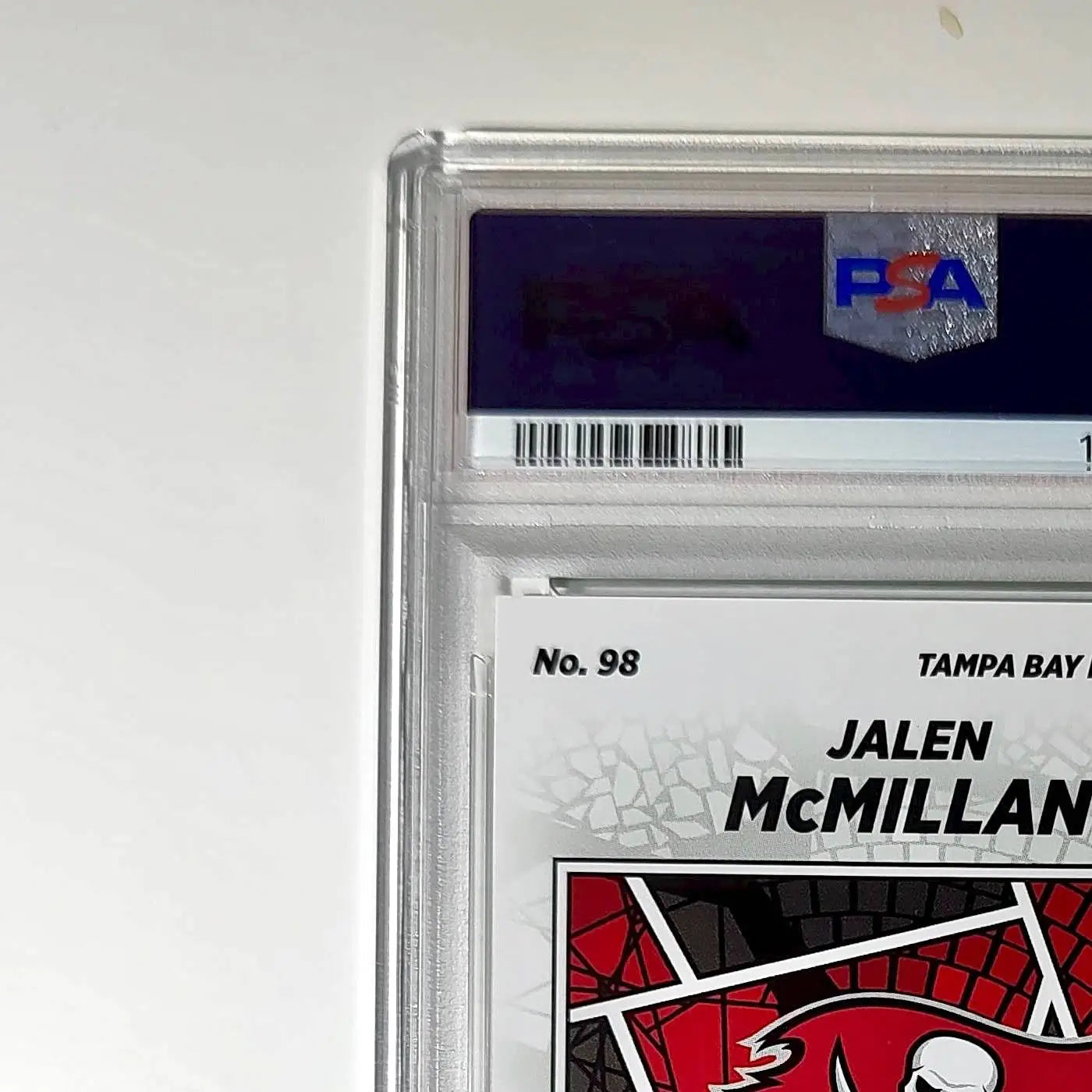 Jalen McMillan Rookie 2024 Panini Sticker Collection 053/075 #98 Lime Foil PSA 9 - Football Card Single