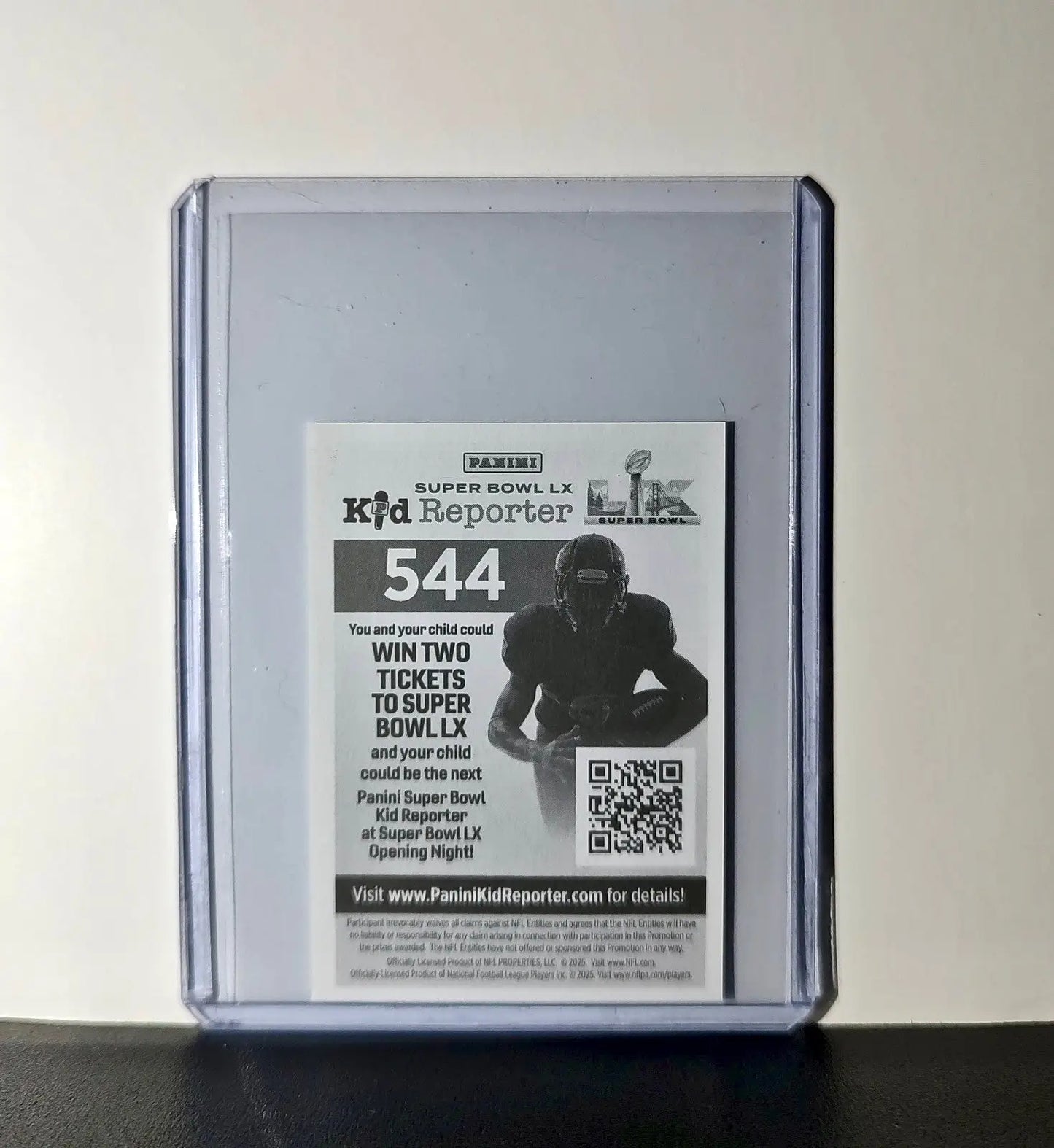 Jalen Milroe Rookie 2025 Panini NFL #544 Sticker Seattle Seahawks