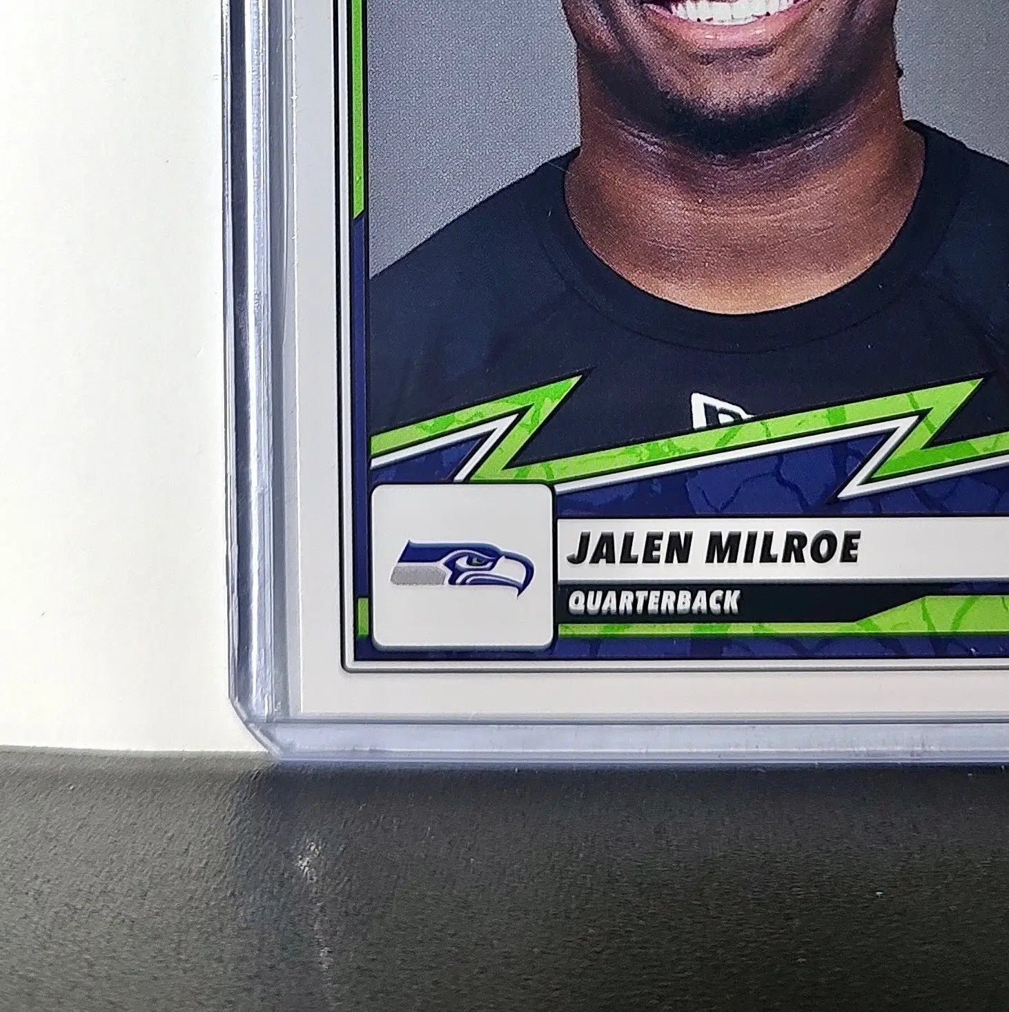 Jalen Milroe Rookie 2025 Panini NFL #95 Sticker Card Seattle Seahawks - Football Card Single