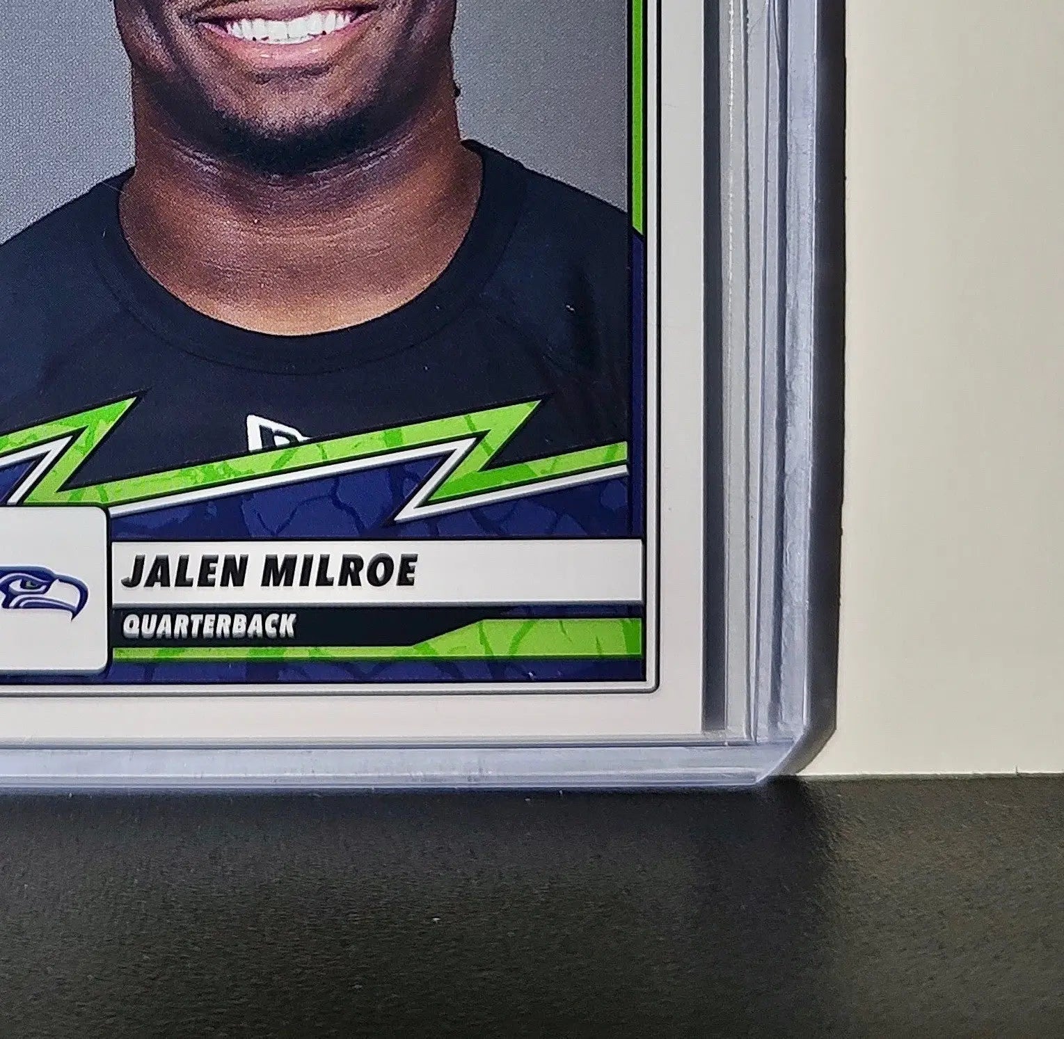 Jalen Milroe Rookie 2025 Panini NFL #95 Sticker Card Seattle Seahawks - Football Card Single