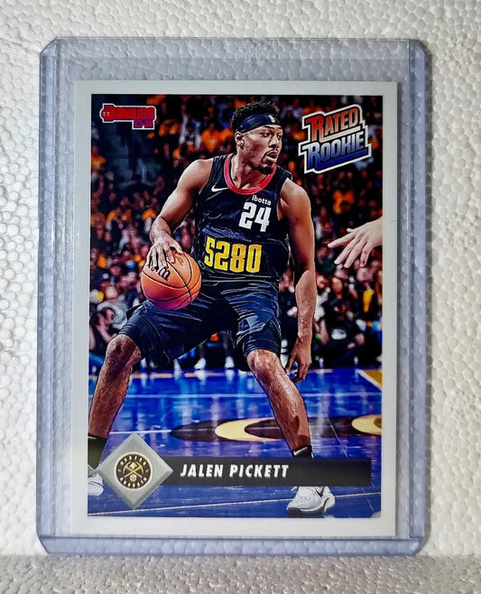 Jalen Pickett 2023-24 Panini NBA #32 Rated Rookie Retro Card Nuggets 1/715 - Basketball Card Single