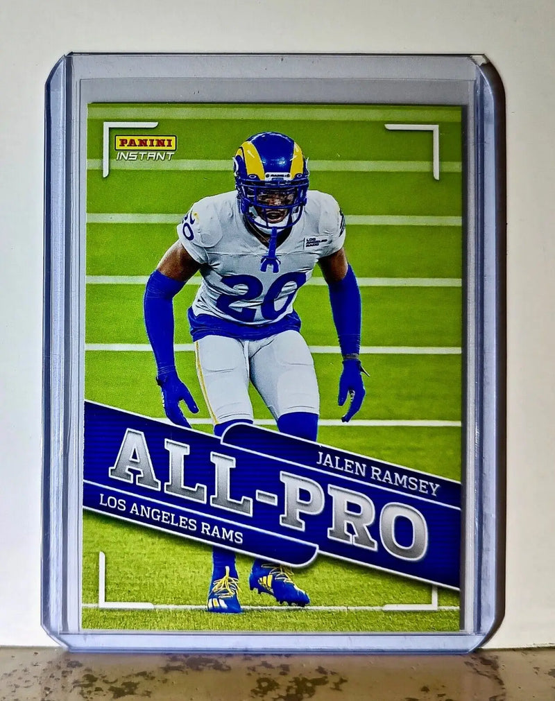 Jalen Ramsey 2020 Panini All-Pro NFL #20 Football Card 1/241 Los Angeles Rams - Football Card Single