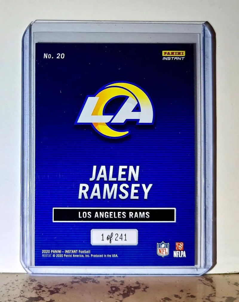 Jalen Ramsey 2020 Panini All-Pro NFL #20 Football Card 1/241 Los Angeles Rams - Football Card Single