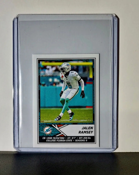 Jalen Ramsey 2024 Panini NFL Sticker #71 Miami Dolphins - Football Card Single