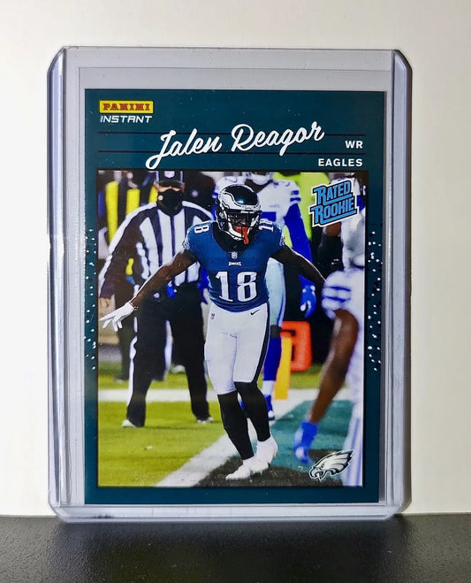 Jalen Reagor Rookie 2020 Panini NFL #8 Rated Rookie Card Philadelphia Eagles - Football Card Single