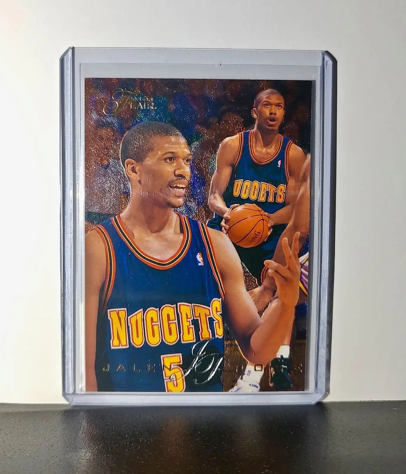 Jalen Rose 1995-96 Flair NBA #33 Card Denver Nuggets